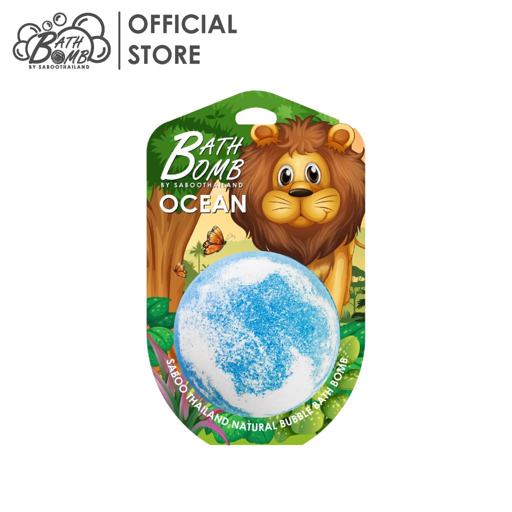 Jungle Bubble Bath Bomb – Ocean 150g – Bathbomb Thailand